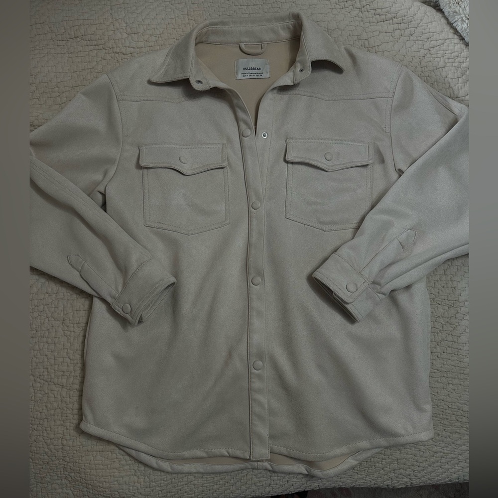 Pull & Bear Velvet Shacket